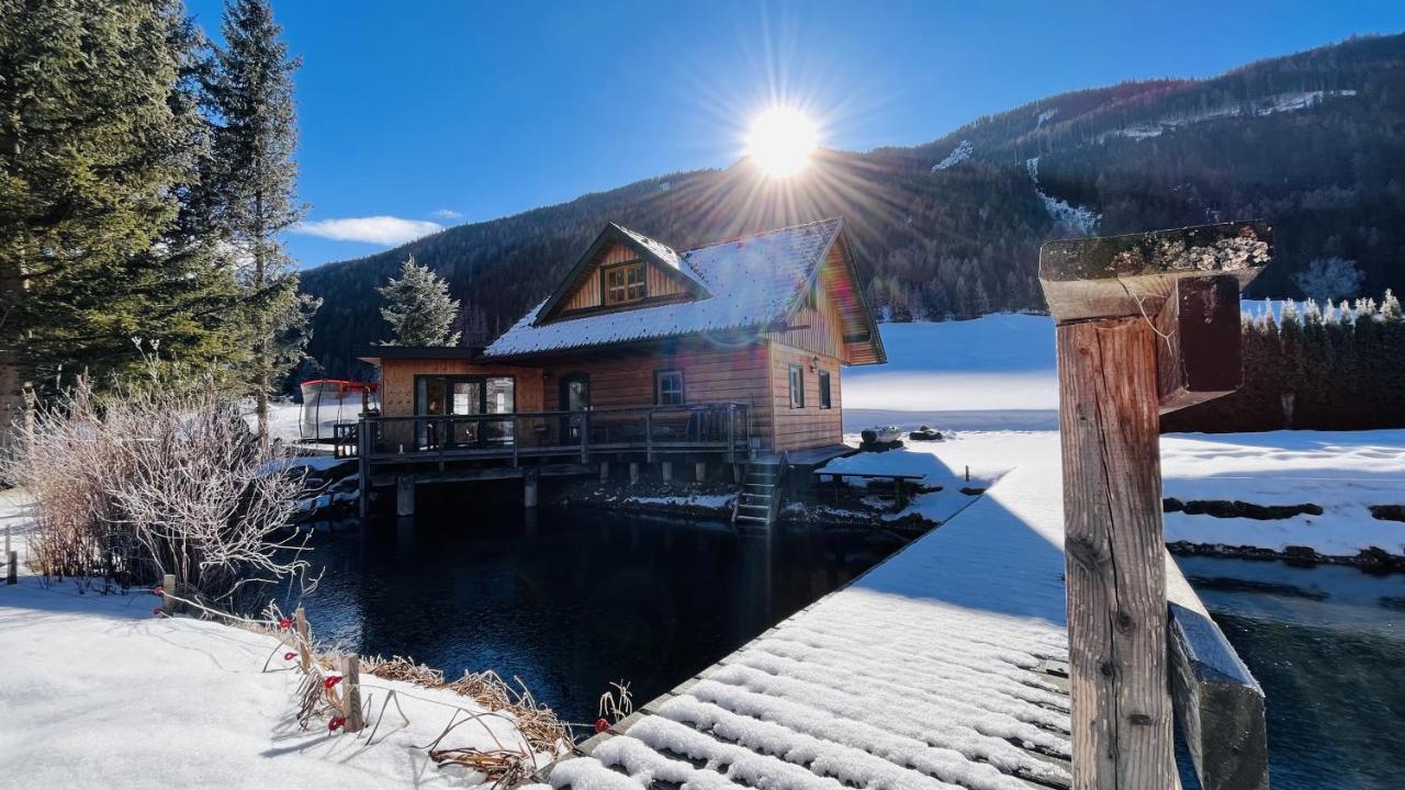Вилла Chalet Am Teich Familie Gaenser Feistritz am Kammersberg Экстерьер фото